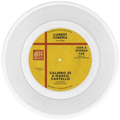 Lunedì Cinema/Chaser<br> 7" Crystal Clear Vynil