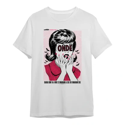 Onde<br> Tshirt Bianca
