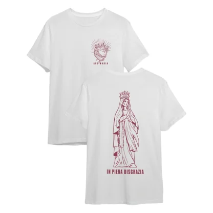 Ave Maria<br> Tshirt Bianca